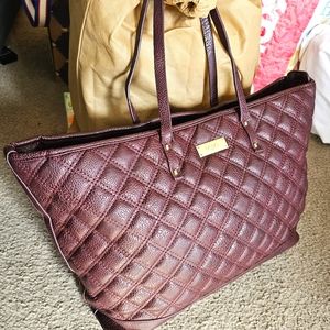 BCBG Large Tote Quilted Travel Bag